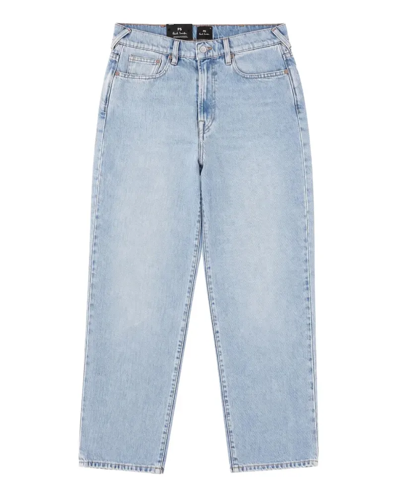 Paul Smith faded-wash straight-leg jeans - Blau Blau