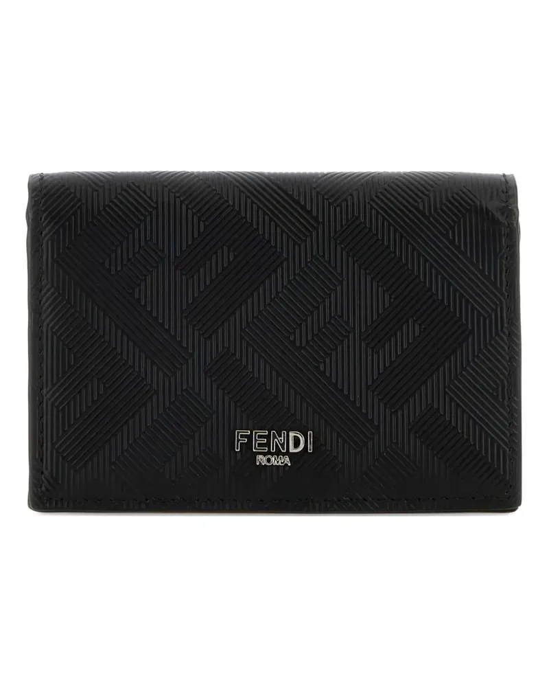Fendi Klassisches Kartenetui - Schwarz Schwarz
