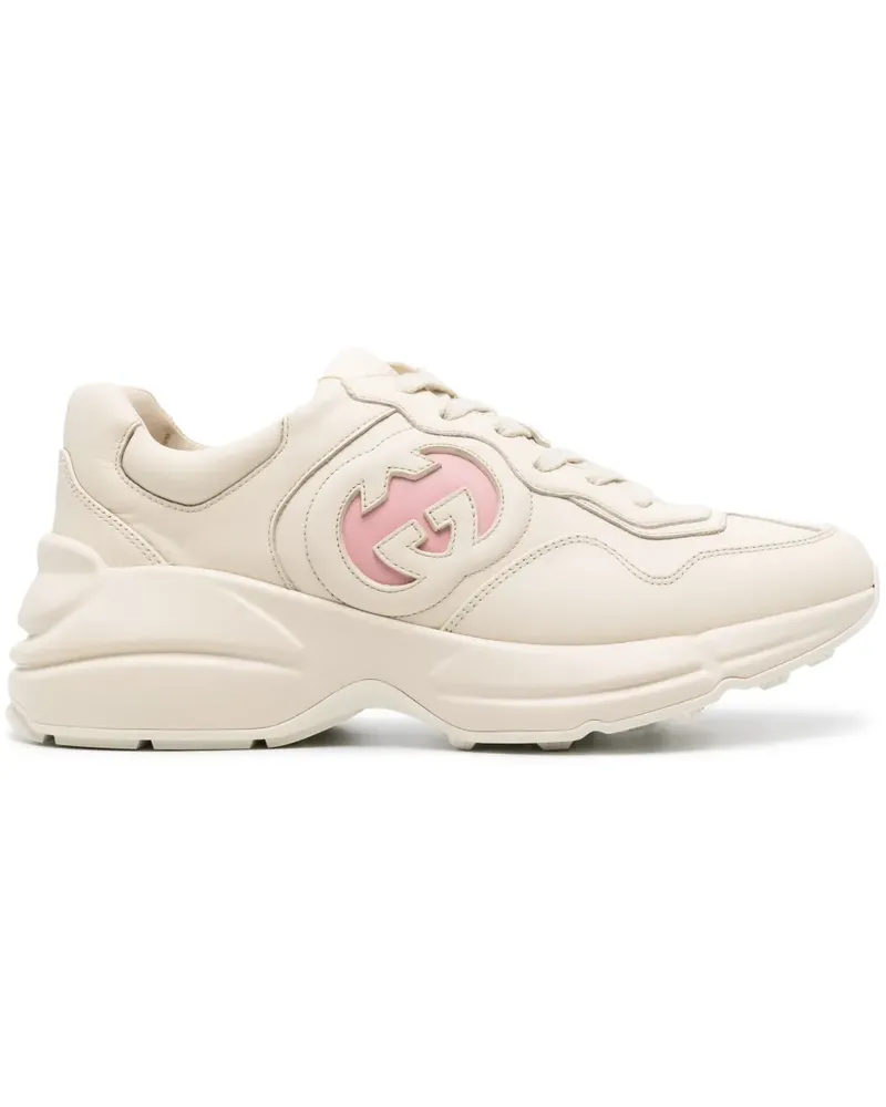 Gucci Rhyton Sneakers - Nude Nude