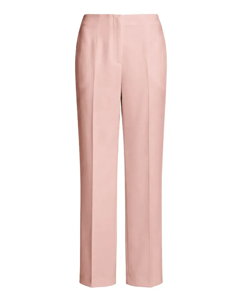 Alberta Ferretti Gerade Hose mit Bügelfalten - Rosa Rosa