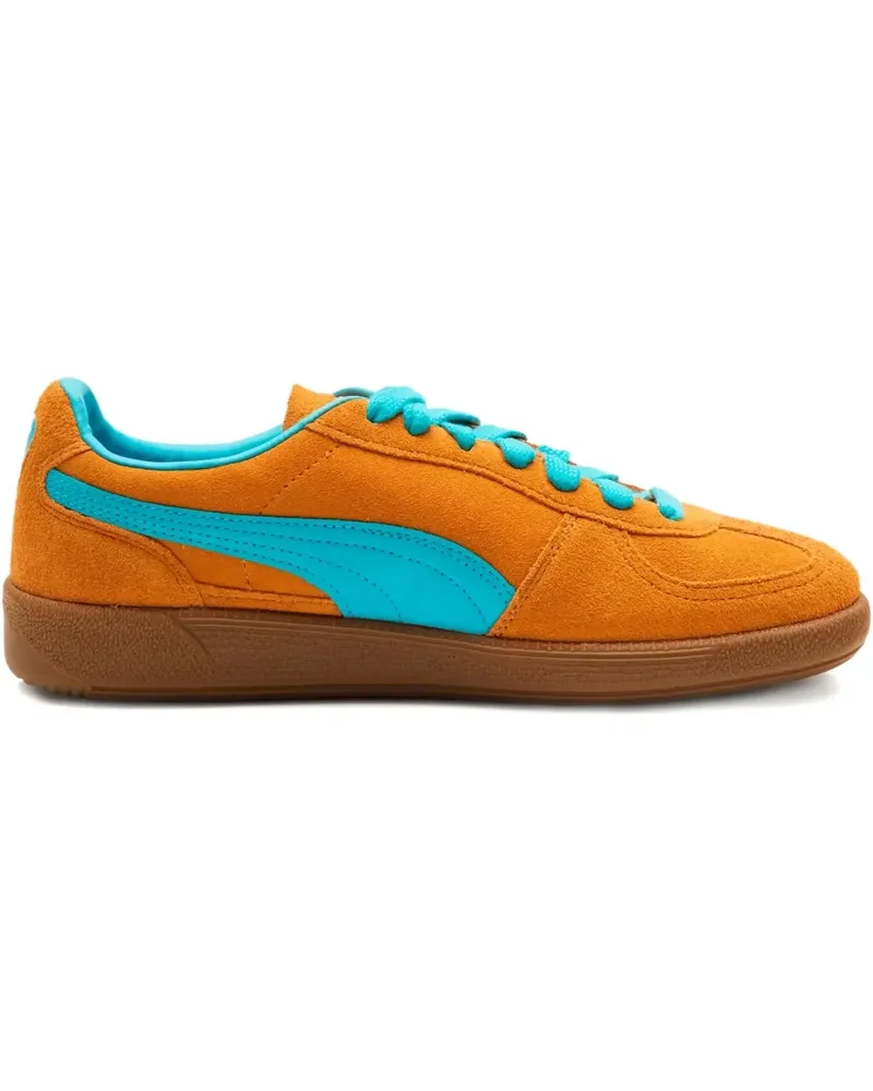 Puma Palermo "Dark Cheddar Bright Aqua" Sneakers - Orange Orange