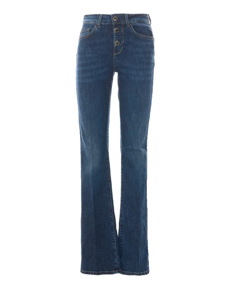 Liu Jo logo-patch skinny jeans - Blau Blau