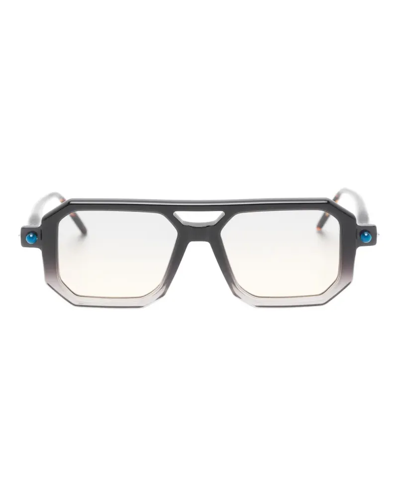 KUBORAUM Sonnenbrille mit Farbverlauf - Schwarz Schwarz