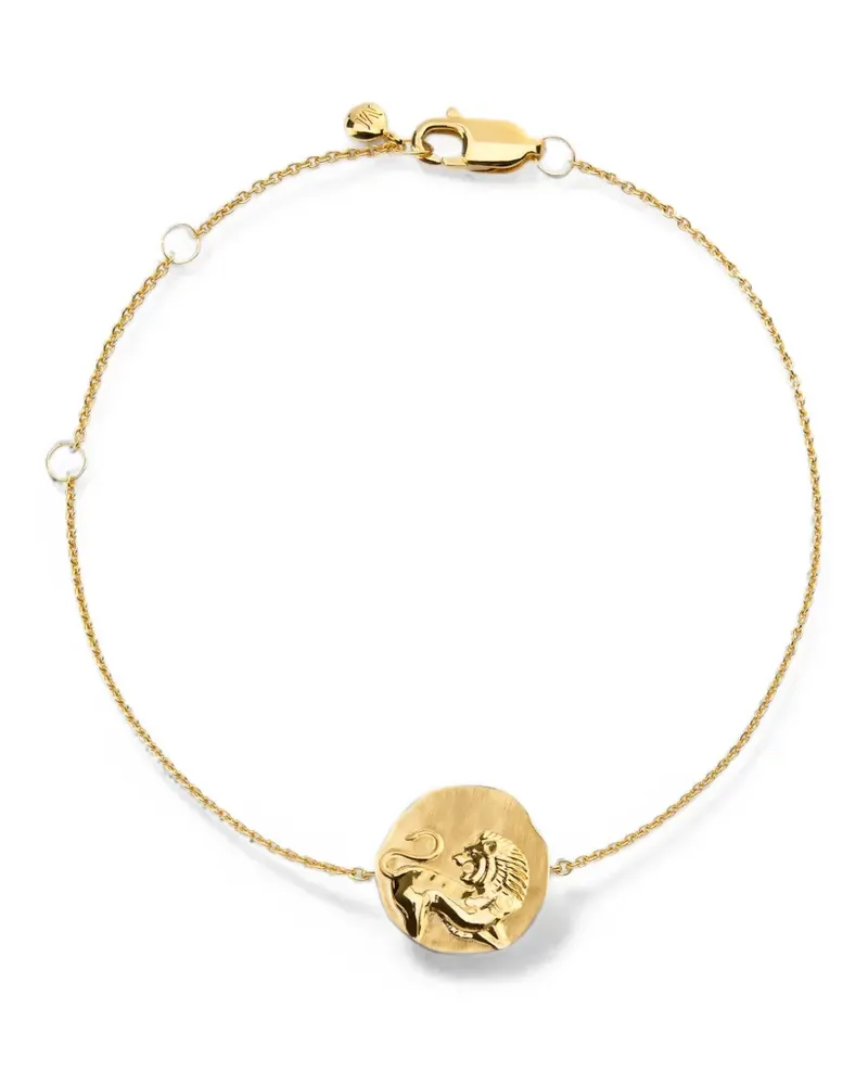 Monica Vinader Leo Kettenarmband mit Sternzeichen-Anhänger - Gold Gold
