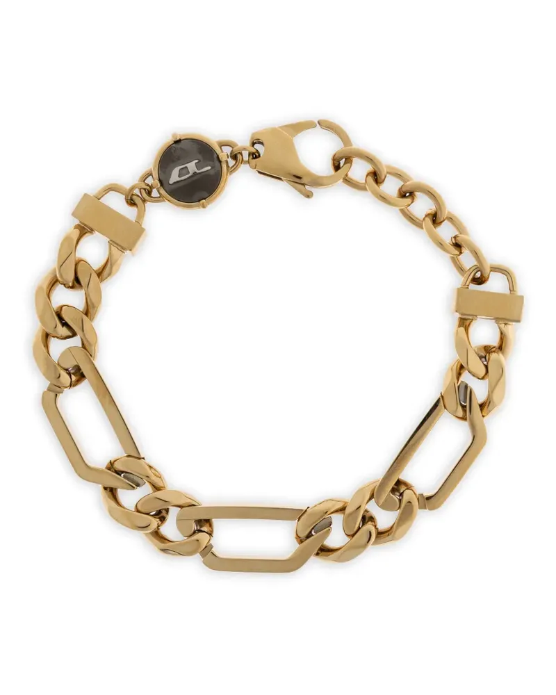 Diesel chain logo bracelet - Gold Gold