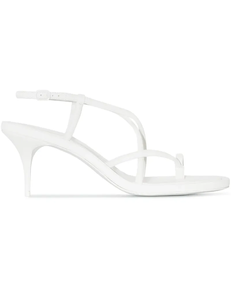 Alexander McQueen Sandalen mit Riemchen - Weiß Weiß