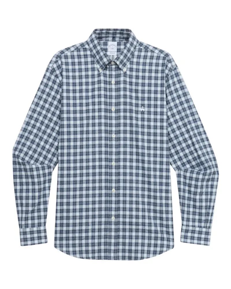 Brooks Brothers Kariertes Hemd - Blau Blau