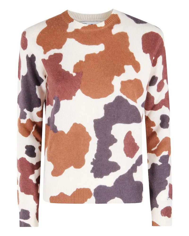 MC2 Saint Barth Pullover mit Print - Nude Nude