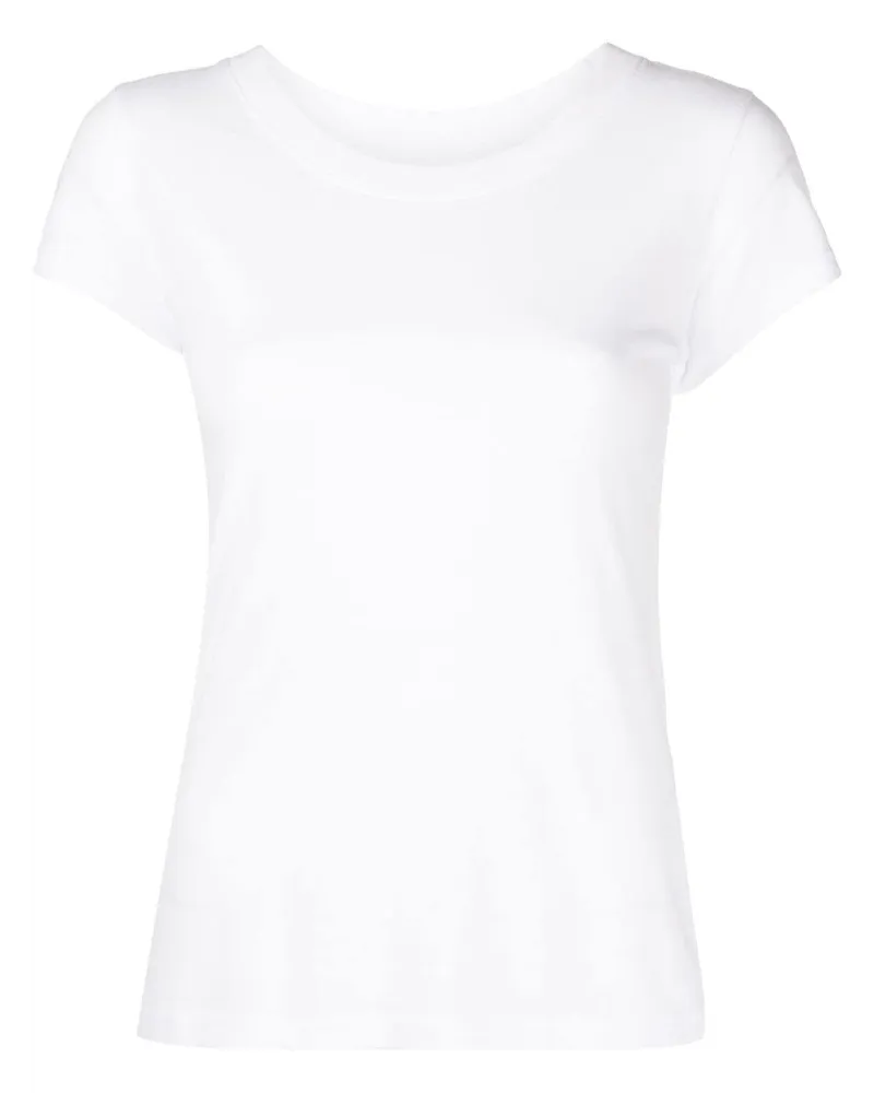 L'Agence T-Shirt mit rundem Ausschnitt - Weiß Weiß
