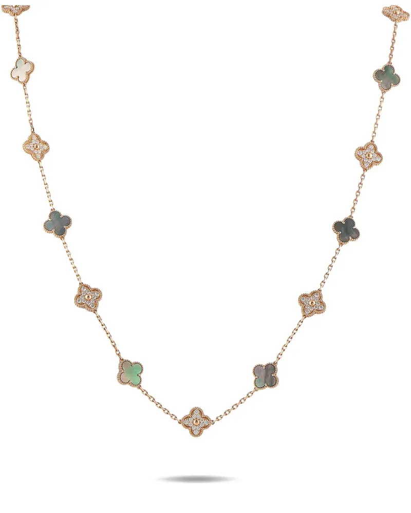 Van Cleef & Arpels Arpels Alhambra mother-of-pearl necklace - Rosa Rosa