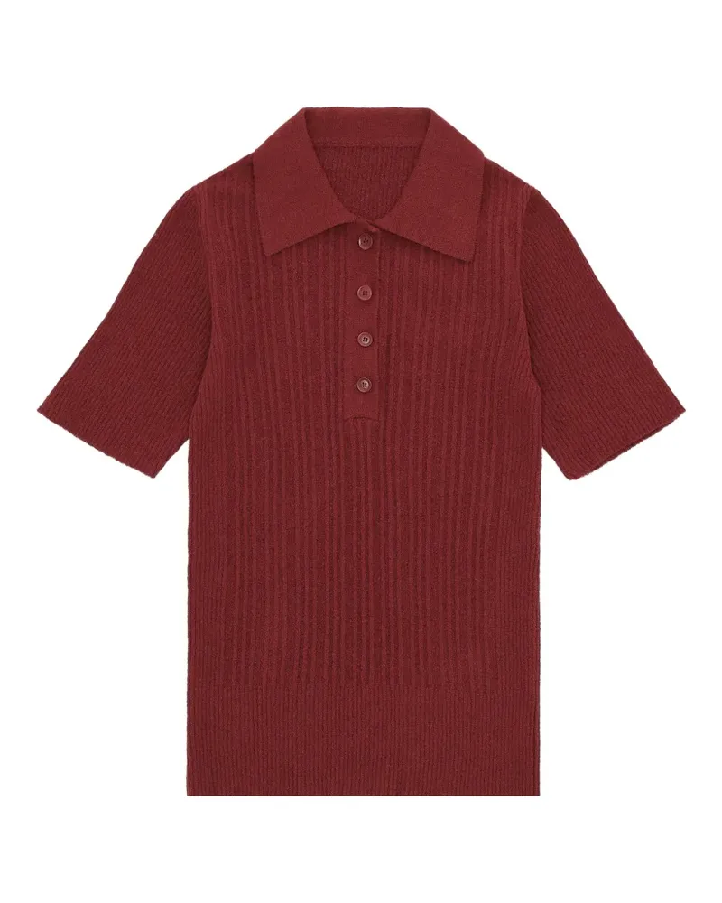 Fortela Camille polo top - Rot Rot