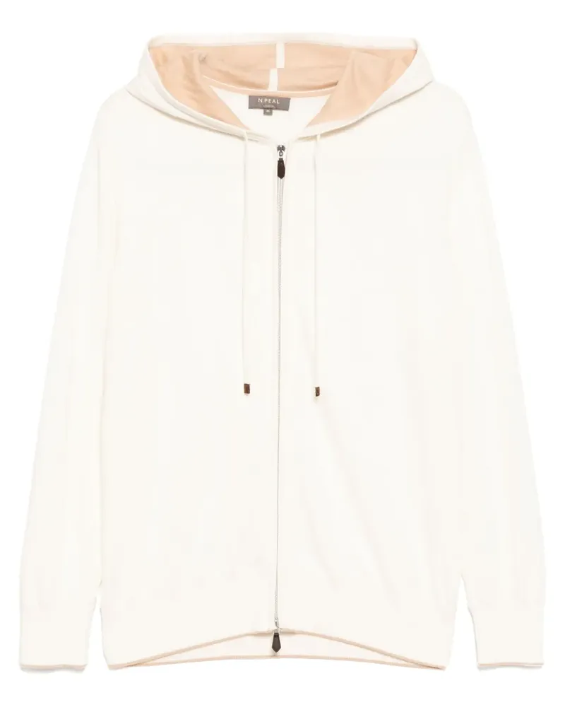 N.Peal Cash Hoodie - Nude Nude
