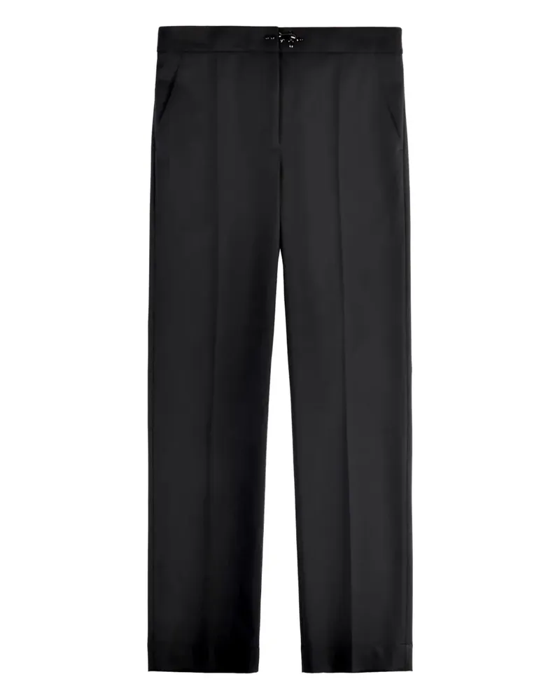 Fay hook-fastening trousers - Schwarz Schwarz