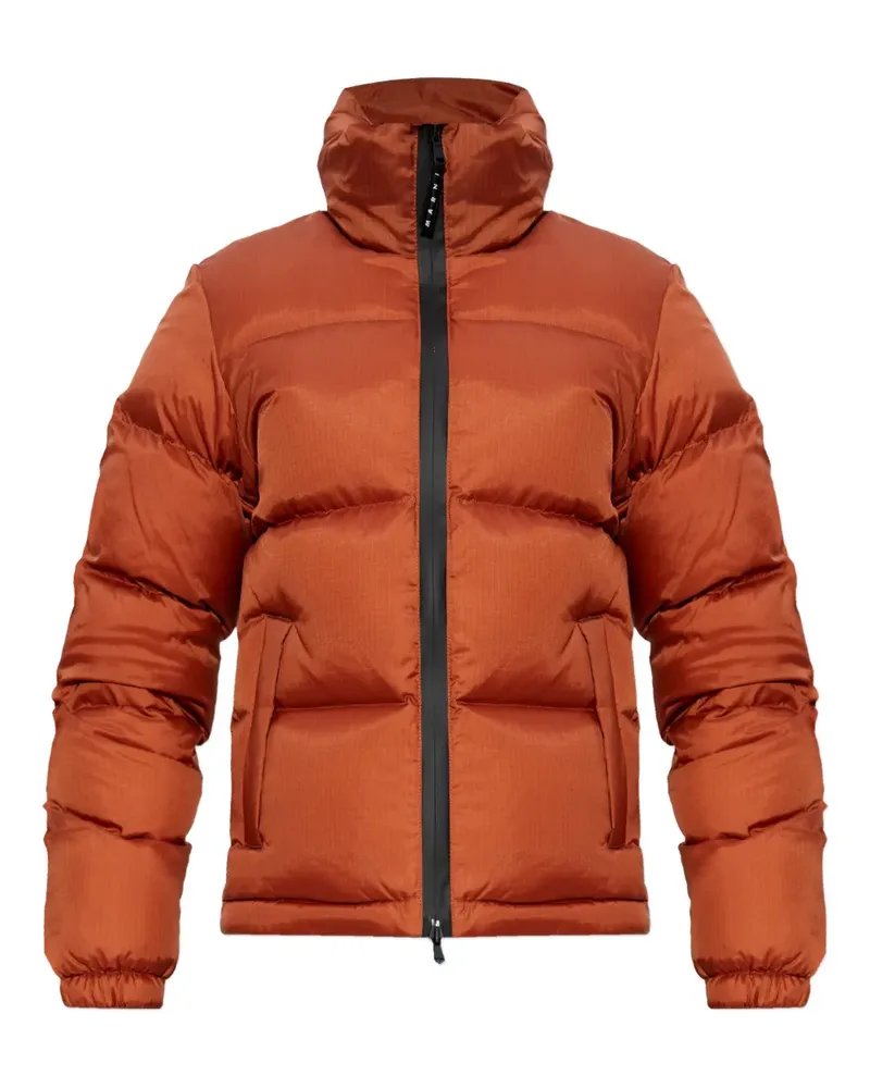 Marni Steppjacke mit Logo-Stickerei - Braun Braun