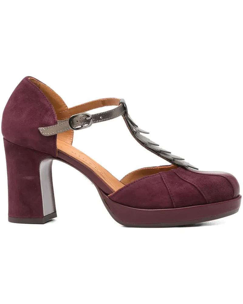 Chie Mihara Pumps mit T-Riemen 80mm - Violett Violett