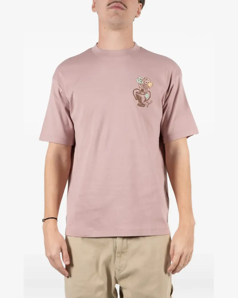 Drôle de Monsieur floral print t-shirt - Rosa Rosa