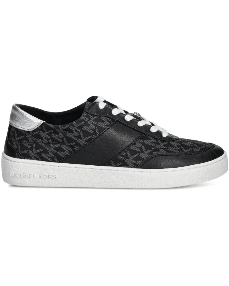 Michael Kors Sneakers mit Monogramm - Schwarz Schwarz