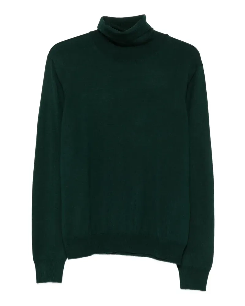 Tagliatore Langärmeliger Pullover - Grün Grün