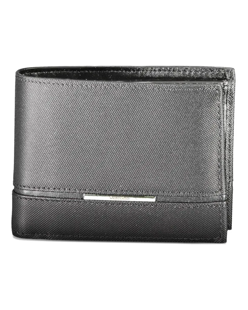 Calvin Klein logo-plaque bifold wallet - Grau Grau