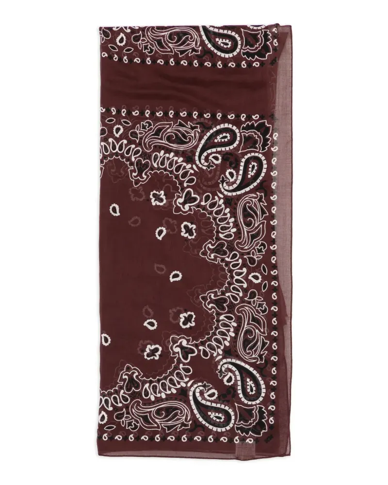 Destin paisley-print scarf - Braun Braun