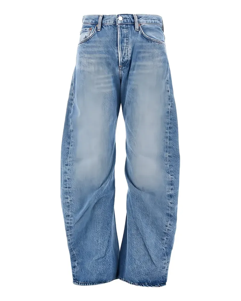 AGOLDE Spiral wide-leg jeans - Blau Blau