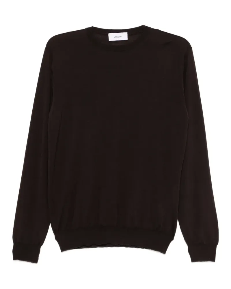 LARDINI Pullover mit rundem Ausschnitt - Braun Braun