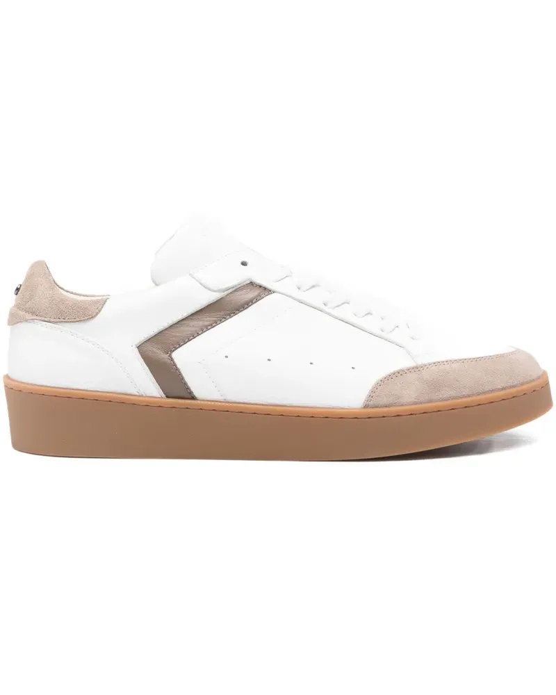 Canali Sneakers aus Wildleder - Weiß Weiß