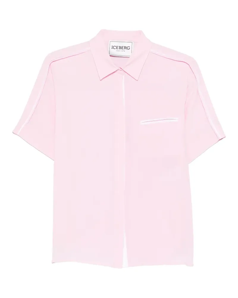 Iceberg Paspeliertes Oberteil - Rosa Rosa