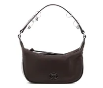 Mini-Tasche mit Logo - Braun