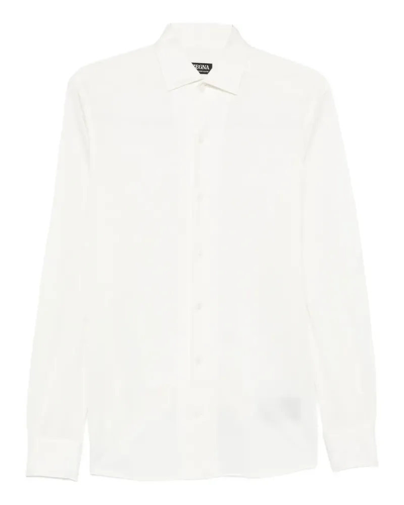 Ermenegildo Zegna long-sleeved shirt - Weiß Weiß