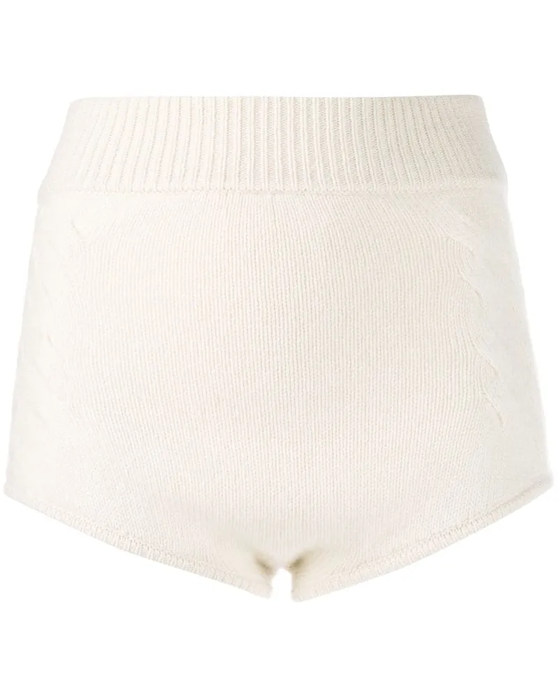 Cashmere In Love Mimie' Shorts Weiß