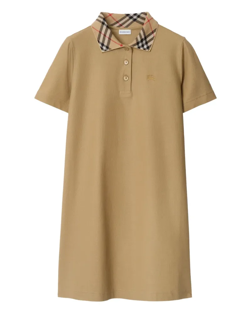 Burberry Klassisches Poloshirtkleid - Nude Nude