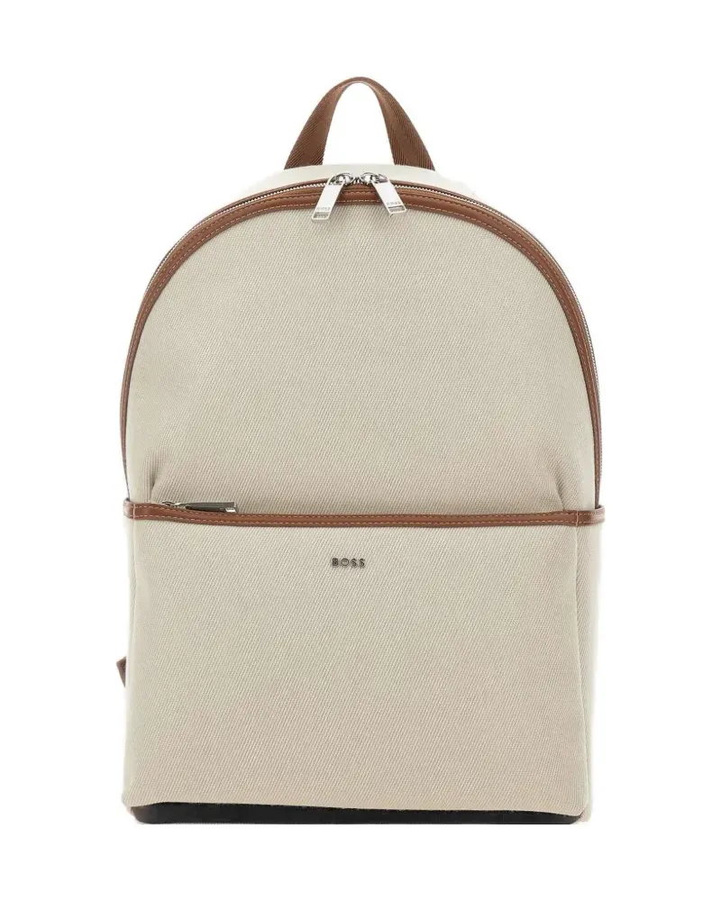 HUGO BOSS x Shonei Ohtani canvas backpack - Grau Grau