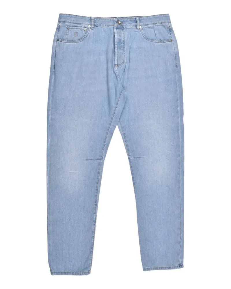 Brunello Cucinelli Five-Pocket-Jeans - Blau Blau
