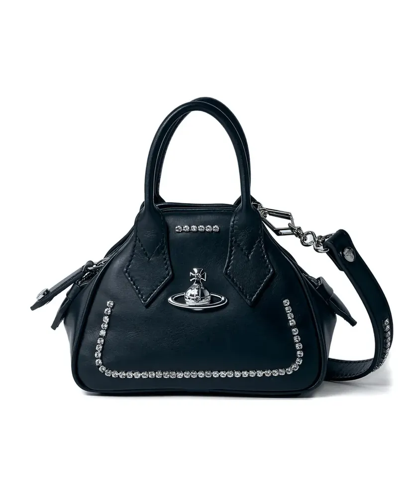 Vivienne Westwood Mini Yasmine Schultertasche - Schwarz Schwarz