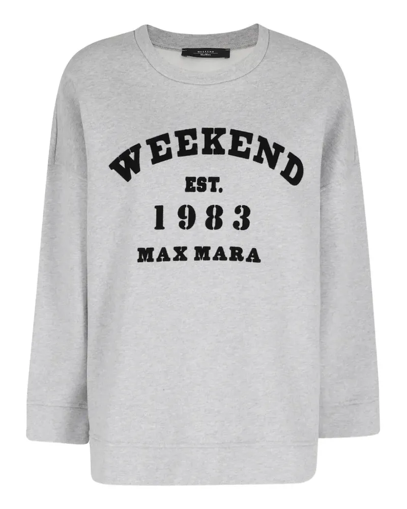 Max Mara Gommoso cotton sweatshirt - Grau Grau