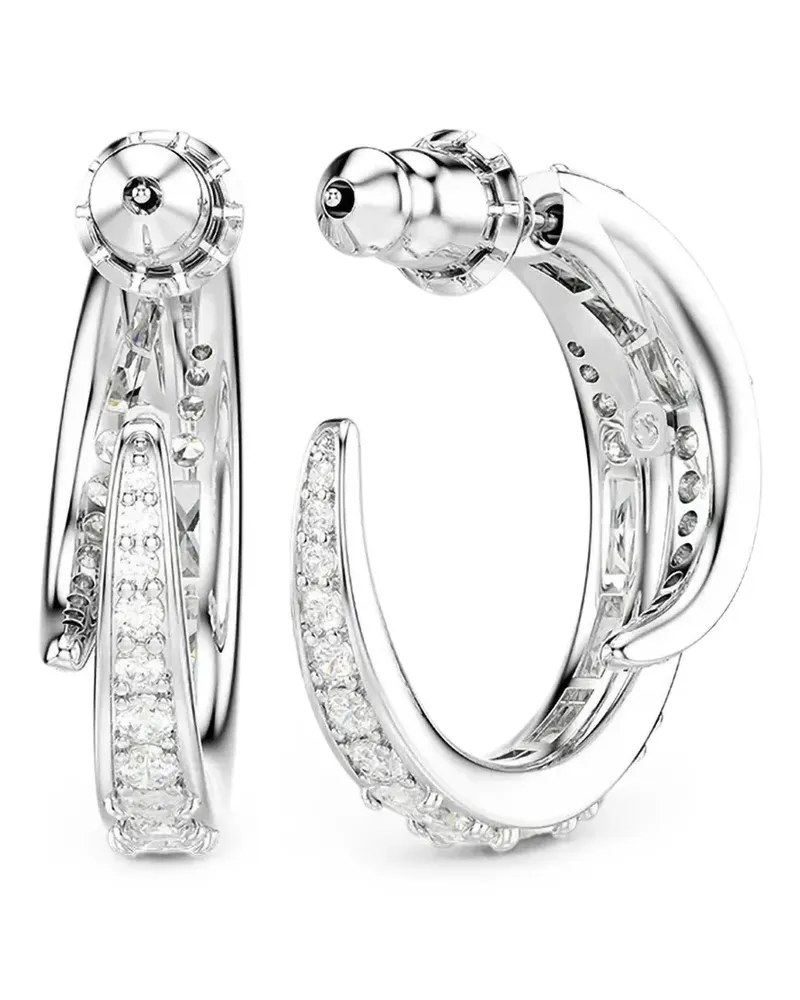 Swarovski Vienna hoop earrings - Silber Silber