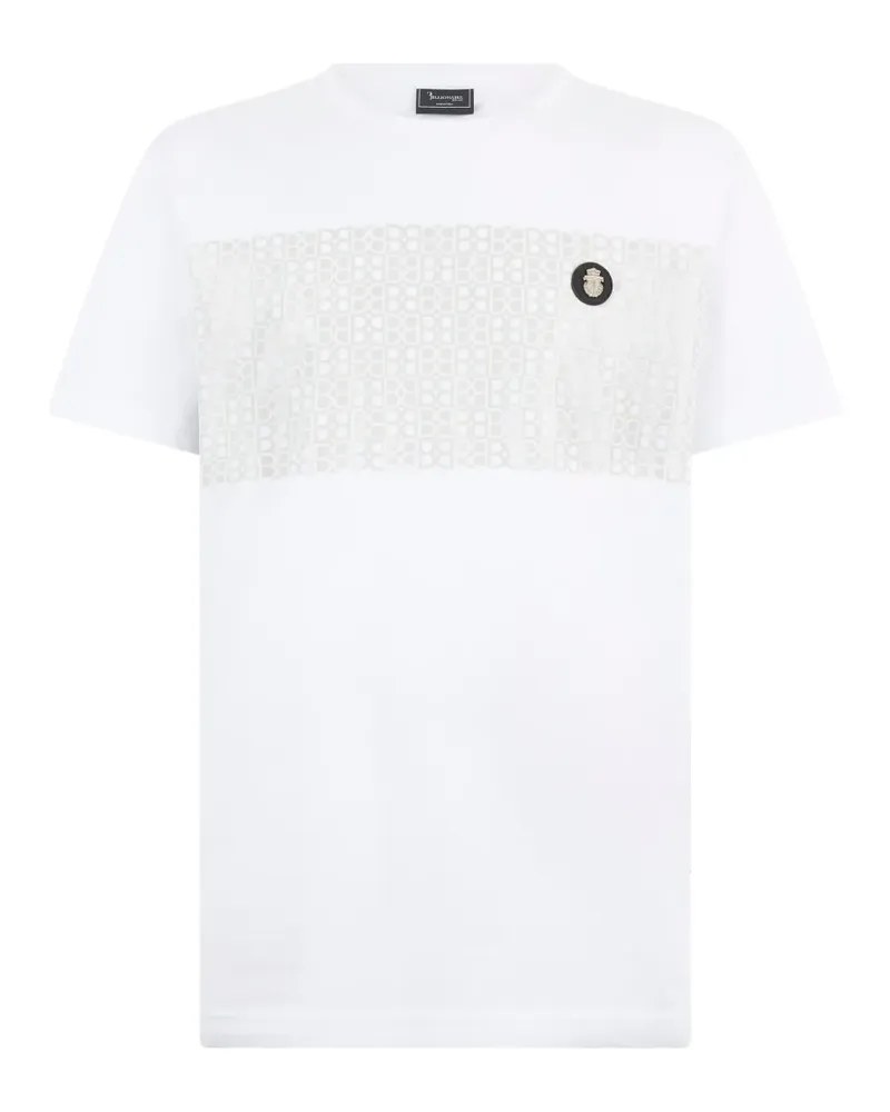 Billionaire T-Shirt mit Monogramm - Weiß Weiß