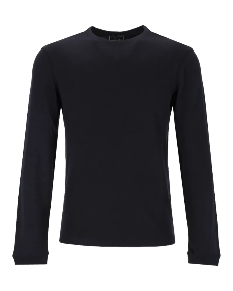 Giorgio Armani Iconic Kaschmirpullover - Blau Blau