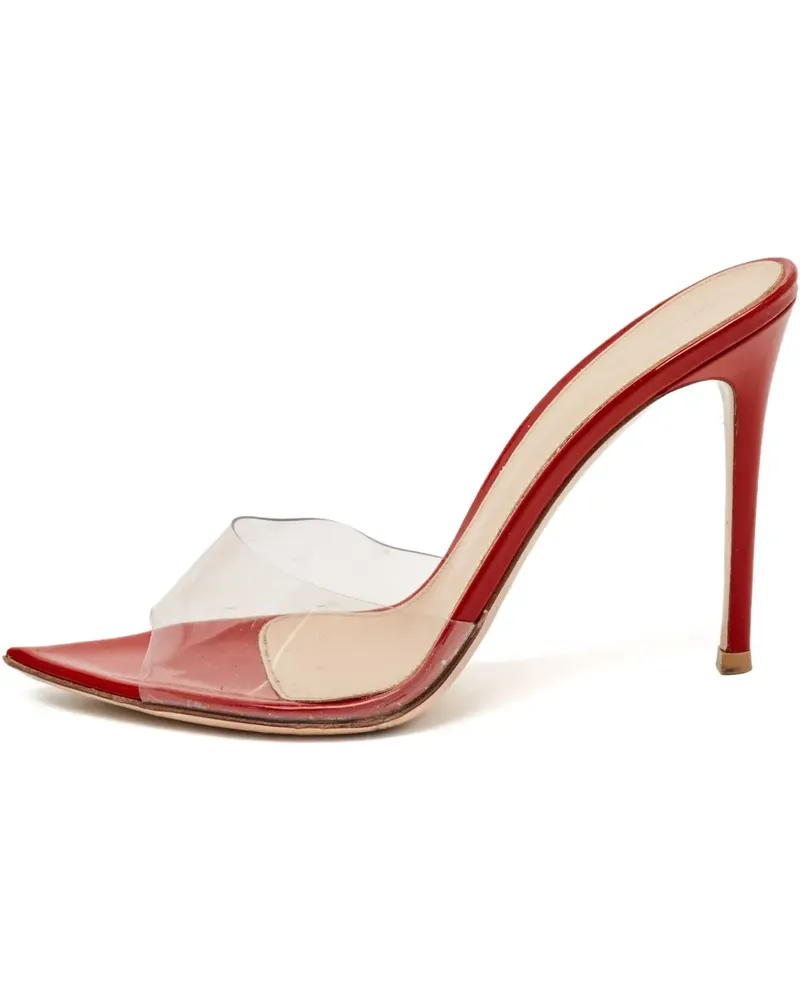 Gianvito Rossi Pumps mit spitzer Kappe - Weiß Weiß
