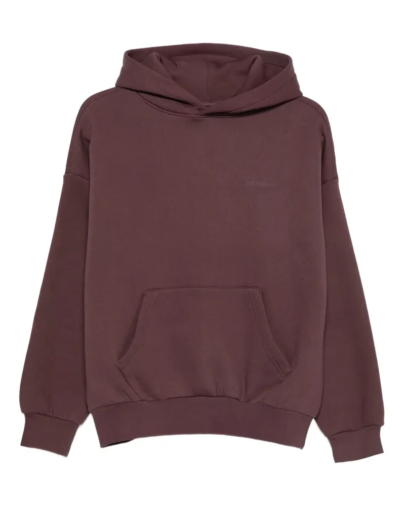 WRSTBHVR Hoodie mit Beuteltasche - Rot Rot