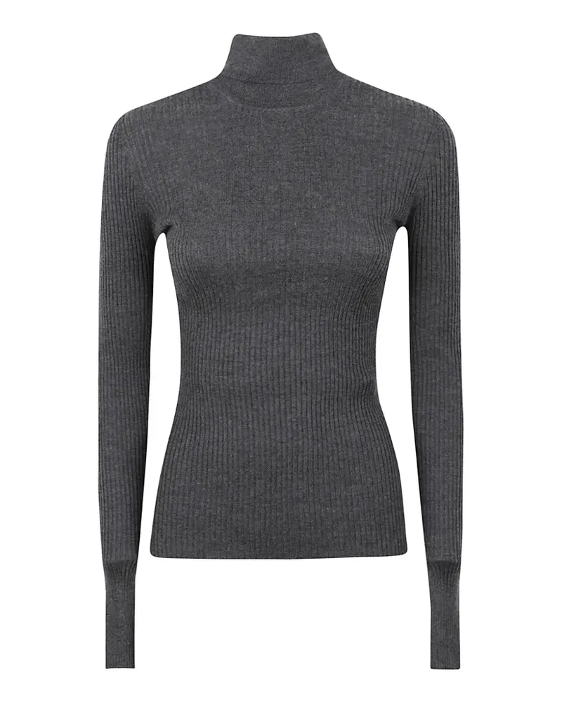 Gabriela Hearst Gerippter Rollkragenpullover - Grau Grau