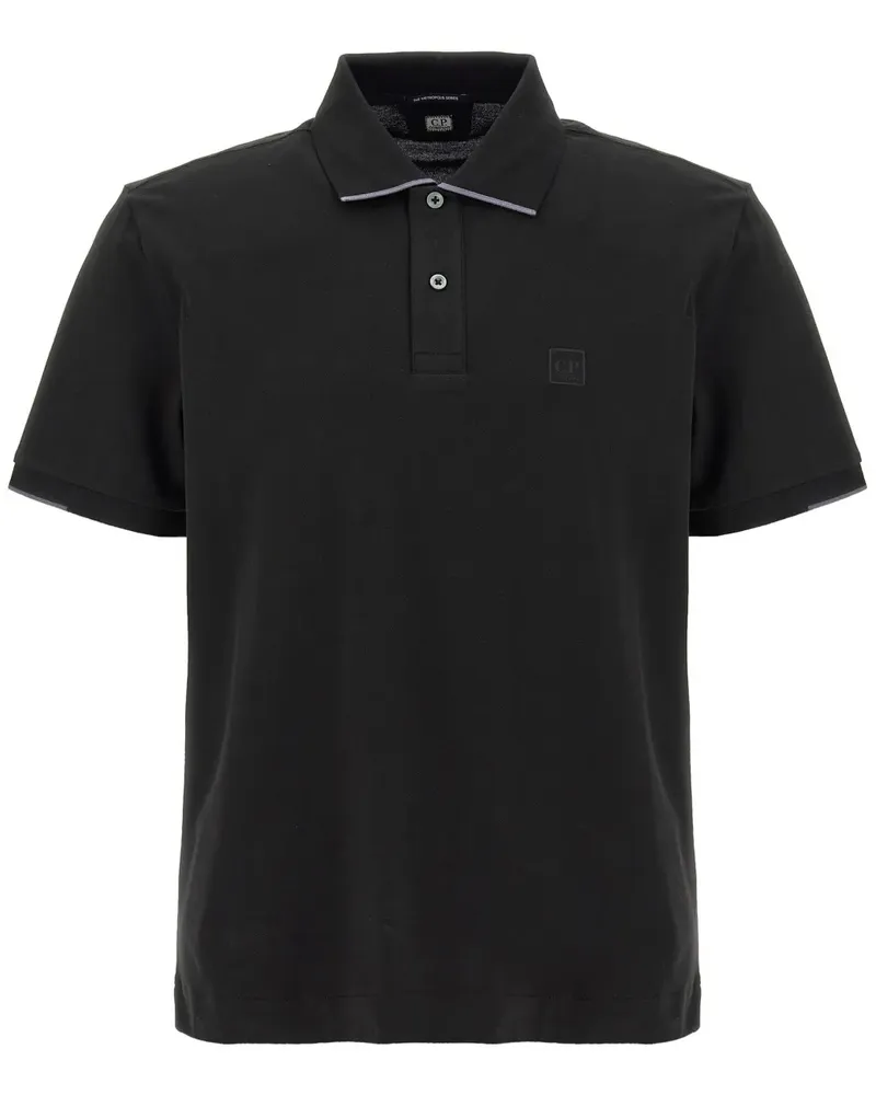 C.P. Company Metropolis Series Poloshirt - Schwarz Schwarz