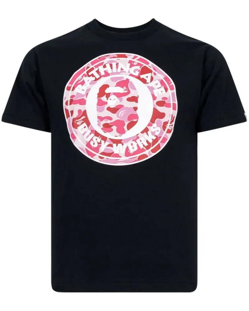 BAPE ABC Camo Busy Works T-Shirt - Schwarz Schwarz