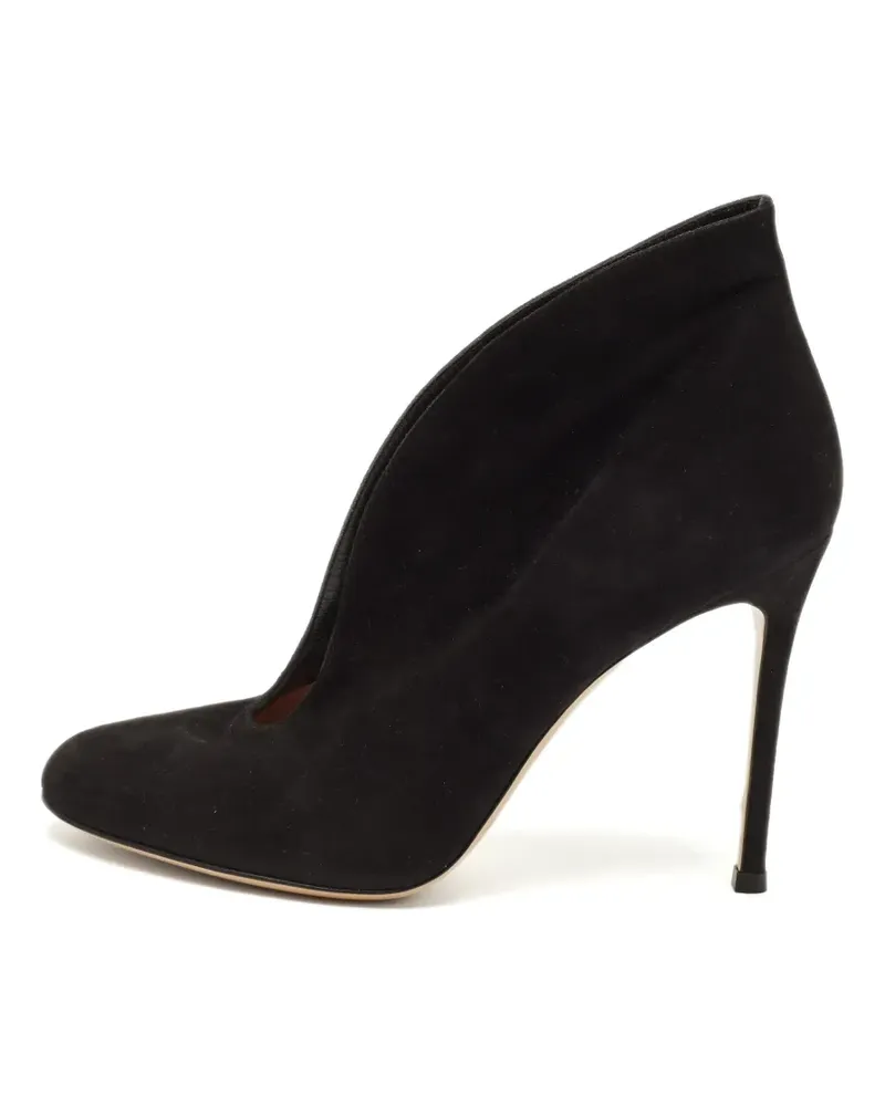 Gianvito Rossi Vamp suede ankle boots - Schwarz Schwarz