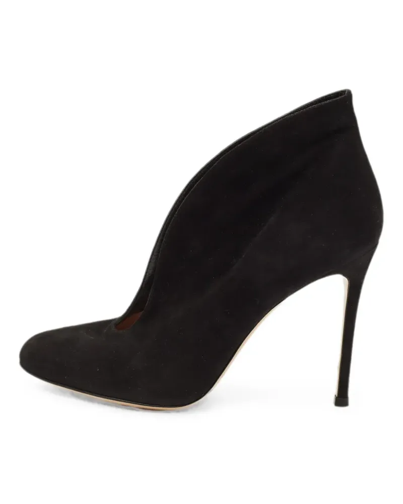 Gianvito Rossi Vamp suede ankle boots - Schwarz Schwarz