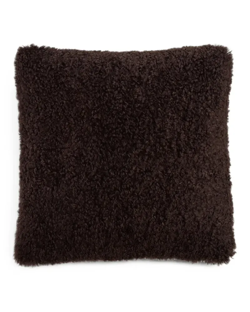 APPARIS Brenn bouclette faux-shearling pillow - Braun Braun