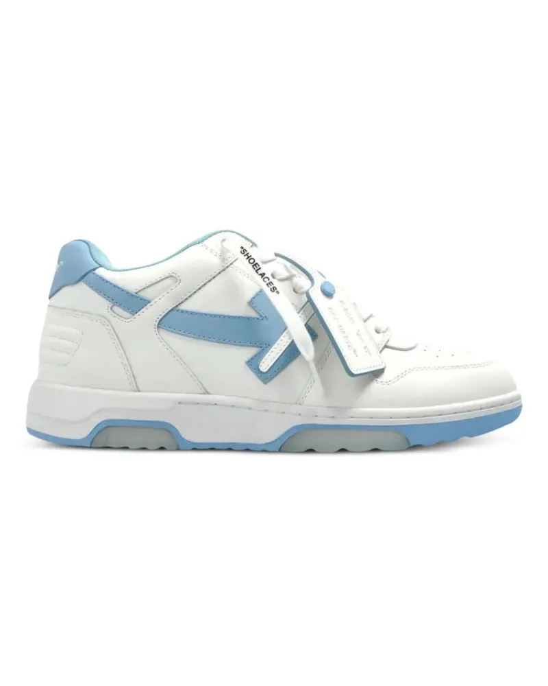 OFF-WHITE Out Of Office lace-up leather sneakers - Weiß Weiß