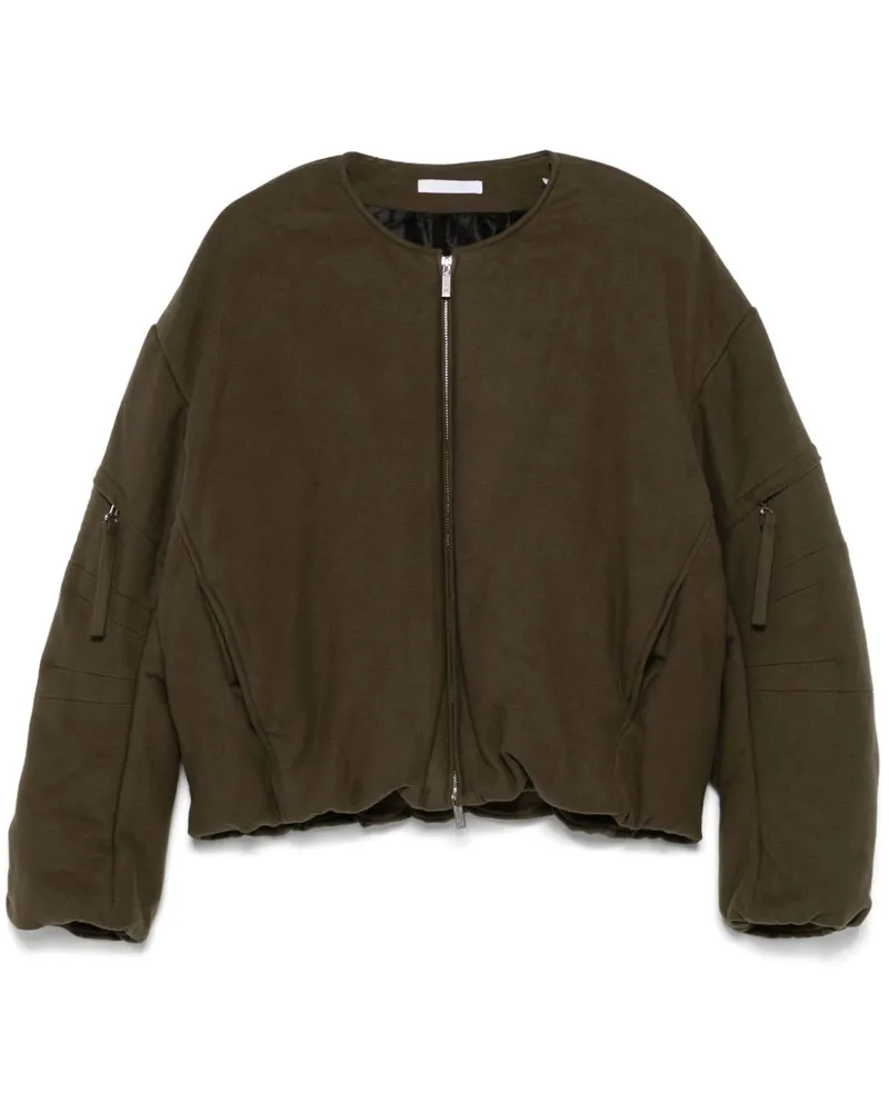 Helmut Lang Cocoon Bomberjacke - Grün Grün