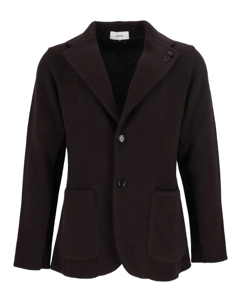 LARDINI Blazer mit fallendem Revers - Braun Braun